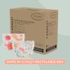 imageThe Honest Company Clean Conscious Diapers  PlantBased Sustainable  Limited Edition Prints  Club Box Size 6 35 lbs 40 CountJust Peachy  Flower Power