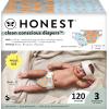 imageThe Honest Company Clean Conscious Diapers  PlantBased Sustainable  Limited Edition Prints  Club Box Size 6 35 lbs 40 CountOrange You Cute  Feeling Nauti