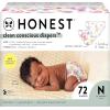 imageThe Honest Company Clean Conscious Diapers  PlantBased Sustainable  Limited Edition Prints  Club Box Size 6 35 lbs 40 CountRose Blossom  Tutu Cute