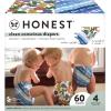 imageThe Honest Company Clean Conscious Diapers  PlantBased Sustainable  Limited Edition Prints  Club Box Size 6 35 lbs 40 CountTiedye for  Cactus Cuties