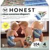 imageThe Honest Company Clean Conscious Diapers  PlantBased Sustainable  Limited Edition Prints  Club Box Size 6 35 lbs 40 CountTiedye for  Cactus Cuties