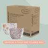 imageThe Honest Company Clean Conscious Diapers  PlantBased Sustainable  Limited Edition Prints  Club Box Size 6 35 lbs 40 CountWild Thang  Flower Power