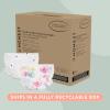 imageThe Honest Company Clean Conscious Diapers  PlantBased Sustainable  Limited Edition Prints  Club Box Size 6 35 lbs 40 CountYoung at Heart  Rose Blossom