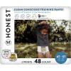 imageThe Honest Company Clean Conscious Training Pants  PlantBased Sustainable Diapers  Lets Color  See Me Rollin  Size 2T3T up to 34 lbs 66 CountRompin  Stompin  Diggin It