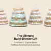 imageThe Honest Company Diaper Cake  Clean Conscious Diapers Baby Personal Care PlantBased Wipes  Turtle Time  Regular Size 1 814 lbs 35 CountAbove It All