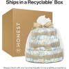 imageThe Honest Company Diaper Cake  Clean Conscious Diapers Baby Personal Care PlantBased Wipes  Turtle Time  Regular Size 1 814 lbs 35 CountAbove It All