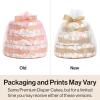 imageThe Honest Company Diaper Cake  Clean Conscious Diapers Baby Personal Care PlantBased Wipes  Turtle Time  Regular Size 1 814 lbs 35 CountRose Blossom