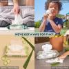 imageThe Honest Company Nourish  Cleanse Naturally Scented Wipes  Cleansing MultiTasking Wipes  99 Water PlantBased Hypoallergenic  Sweet Almond 240 CountLavender Calm