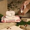 imageThe Honest Company Nourish  Cleanse Naturally Scented Wipes  Cleansing MultiTasking Wipes  99 Water PlantBased Hypoallergenic  Sweet Almond 240 CountSweet Almond Nourish