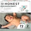 imageThe Honest Company Clean Conscious Diapers  PlantBased Sustainable  Winter 24 Limited Edition Prints  Club Box Size 3 1628 lbs 62 CountSize 2 72 Count