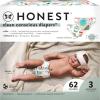 imageThe Honest Company Clean Conscious Diapers  PlantBased Sustainable  Winter 24 Limited Edition Prints  Club Box Size 3 1628 lbs 62 CountSize 3 62 Count