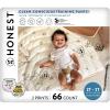 imageThe Honest Company Clean Conscious Training Pants  PlantBased Sustainable Diapers  Lets Color  See Me Rollin  Size 2T3T up to 34 lbs 66 CountRompin  Stompin  Diggin It