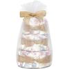 imageThe Honest Company Diaper Cake  Clean Conscious Diapers Baby Personal Care PlantBased Wipes  Turtle Time  Regular Size 1 814 lbs 35 CountRose Blossom