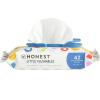 imageThe Honest Company PlantBased Toddler Flushable Wipes  Designed for Potty Training  99 Water Hypoallergenic EWG Verified Safe to Flush  Fragrance Free 126 CountUnscented