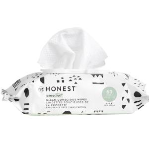 imageThe Honest Company Clean Conscious Unscented Wipes  Over 99 Water Compostable PlantBased Baby Wipes  Hypoallergenic for Sensitive Skin EWG Verified  Pattern Play 576 CountPattern Play