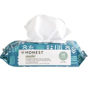 imageThe Honest Company Clean Conscious Unscented Wipes  Over 99 Water Compostable PlantBased Baby Wipes  Hypoallergenic for Sensitive Skin EWG Verified  Pattern Play 576 CountBalance Blues