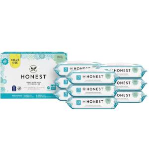 imageThe Honest Company Clean Conscious Unscented Wipes  Over 99 Water Compostable PlantBased Baby Wipes  Hypoallergenic for Sensitive Skin EWG Verified  Pattern Play 576 CountClassic