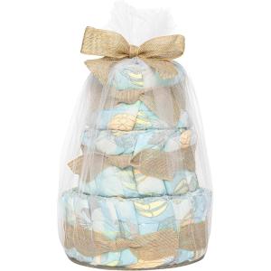 imageThe Honest Company Diaper Cake  Clean Conscious Diapers Baby Personal Care PlantBased Wipes  Turtle Time  Regular Size 1 814 lbs 35 CountAbove It All