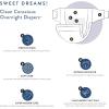 imageThe Honest Company Clean Conscious Overnight Diapers  PlantBased Sustainable  Cozy Cloud  Star Signs  Club Box Size 3 1628 lbs 52 CountSize 6