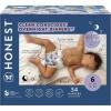 imageThe Honest Company Clean Conscious Overnight Diapers  PlantBased Sustainable  Cozy Cloud  Star Signs  Club Box Size 3 1628 lbs 52 CountSize 6