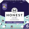 imageThe Honest Company Clean Conscious Overnight Diapers  PlantBased Sustainable  Sleepy Sheep  Club Box Size 6 35 lbs 42 CountSize 6