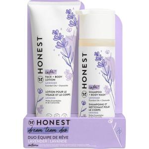 imageThe Honest Company 2in1 Cleansing Shampoo  Body Wash and Face  Body Lotion Bundle  Gentle for Baby  Naturally Derived  Lavender Calm 185 fl ozLavender Calm