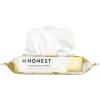 imageThe Honest Company Flushable Wipes for Sensitive Skin  Fragrance Free Hypoallergenic 99 Water Safe to Flush  Gilded Wings 42 Count