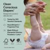 imageThe Honest Company Clean Conscious Diapers for Delicate Skin  Up to 100 Leakproof  Hypoallergenic Fragrance Free  Fall 25 Limited Edition Prints  Club Box Size 3 1628 lbs 62 Count