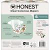imageThe Honest Company Clean Conscious Diapers for Delicate Skin  Up to 100 Leakproof  Hypoallergenic Fragrance Free  Fall 25 Limited Edition Prints  Club Box Size 6 35 lbs 40 Count