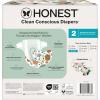 imageThe Honest Company Clean Conscious Diapers for Delicate Skin  Up to 100 Leakproof  Hypoallergenic Fragrance Free  Fall 25 Limited Edition Prints  Club Box Size 2 1218 lbs 72 Count