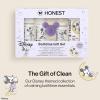 imageThe Honest Company Calm Lavender Bathtime Gift Set and Disney Design Hypoallergenic Bath for Sensitive Baby Skin Shampoo and Body Wash Face and Body Lotion Bubble Bath Conditioner SpongeDisney Bathtime  Lavender