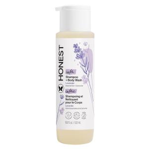image:imageThe Honest Company Cleansing 2in1 Shampoo  Body Wash Gentle on Skin Dermatologist Tested Tear Free Hypoallergenic Disney and Pixars Toy Story Sensitive Fragrance FreeLavender Calm