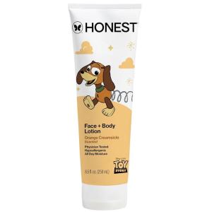 image:imageThe Honest Company Moisturizing Face  Body Lotion Fast Absorbing Dermatologist Tested Hypoallergenic Disney and Pixars Toy Story Sensitive Fragrance FreeOrange Creamsicle