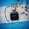 imageELEGOO 3PCS 096 Inch OLED Display Screen Module Compact SelfLuminous Mini Screens for Arduino Projects