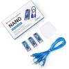 imageELEGOO Presoldered Nano Boards with USB Cable Compatible with Arduino
