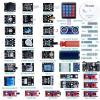 imageELEGOO Upgraded 37 in 1 Sensor Modules Kit with Tutorial Compatible with Arduino IDE UNO R3 MEGA Nano