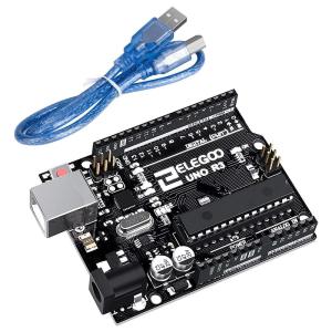 imageELEGOO UNO R3 Board ATmega328P with USB CableArduinoCompatible for Arduino