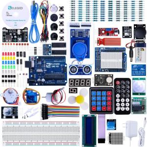imageELEGOO UNO R3 Project Most Complete Starter Kit with Tutorial Compatible with Arduino IDE 200 ComponentsV10