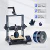 imageELEGOO Silk PLA Filament 175mm Bronze 1KG 3D Printer Filament Dimensional Accuracy  002mm 1kg Spool22lbs Fits for Most FDM 3D PrintersGalaxy Peacock Blue