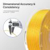 imageELEGOO Silk PLA Filament 175mm Bronze 1KG 3D Printer Filament Dimensional Accuracy  002mm 1kg Spool22lbs Fits for Most FDM 3D PrintersSilk Mint Green