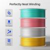 imageELEGOO Silk PLA Filament 175mm Bronze 1KG 3D Printer Filament Dimensional Accuracy  002mm 1kg Spool22lbs Fits for Most FDM 3D PrintersSilk Tri Blue Purple Black