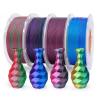 250g*4 Tri&dual Green Blue Orange/Blue Purple Black/Red Green/Black Red