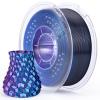 Silk Tri Blue Purple Black