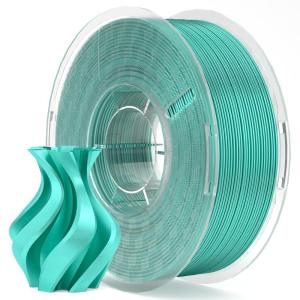 imageELEGOO Silk PLA Filament 175mm Bronze 1KG 3D Printer Filament Dimensional Accuracy  002mm 1kg Spool22lbs Fits for Most FDM 3D PrintersSilk Mint Green