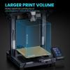 imageELEGOO Neptune 4 3D Printer 500mms HighSpeed Fast FDM Printer with Klipper Firmware Auto Leveling and DualGear Direct Extruder Easy Assembly 885x885x1043 Inch Printing Size