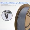 imageELEGOO PLA Filament 175mm Black 2KG 3D Printer Filament Dimensional Accuracy  002mm 2 Pack 1kg Cardboard Spool22lbs 3D Printing Filament Fits for Most FDM 3D Printers1kg Grey