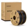 imageELEGOO PLA Filament 175mm Black 2KG 3D Printer Filament Dimensional Accuracy  002mm 2 Pack 1kg Cardboard Spool22lbs 3D Printing Filament Fits for Most FDM 3D Printers21kg Black