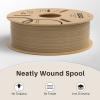 imageELEGOO PLA Filament 175mm Black 2KG 3D Printer Filament Dimensional Accuracy  002mm 2 Pack 1kg Cardboard Spool22lbs 3D Printing Filament Fits for Most FDM 3D Printers1kg Wood