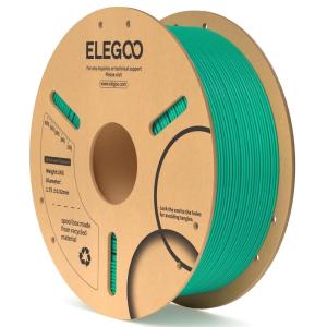 imageELEGOO PLA Filament 175mm Black 2KG 3D Printer Filament Dimensional Accuracy  002mm 2 Pack 1kg Cardboard Spool22lbs 3D Printing Filament Fits for Most FDM 3D Printers1kg Sea Green