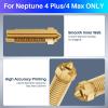 imageELEGOO 10pcs Multi Size Nozzles for Neptune 4 Plus4 Max 3D Printer Brass Hotend Nozzles 04060810mm with Cleaning KitsBrassNeptune 4 PlusMax